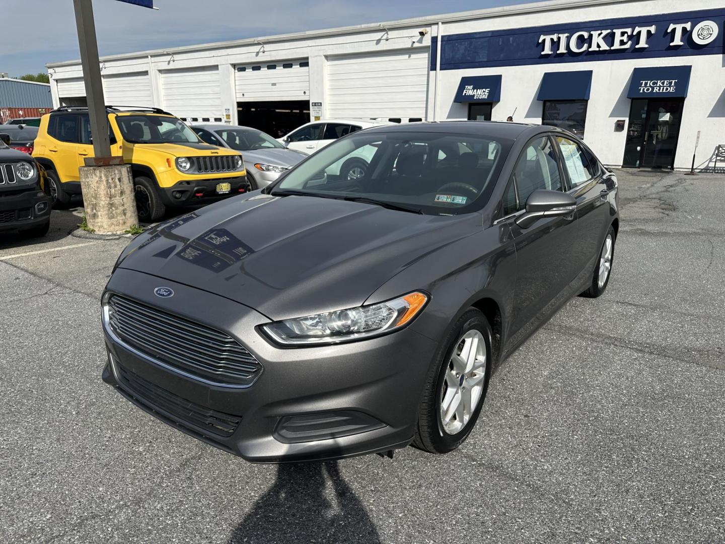 2013 GRAY Ford Fusion SE (3FA6P0H75DR) with an 2.5L L4 DOHC 16V engine, located at 1254 Manheim Pike, Lancaster, PA, 17601, (717) 393-9133, 40.062870, -76.323273- Photo#0