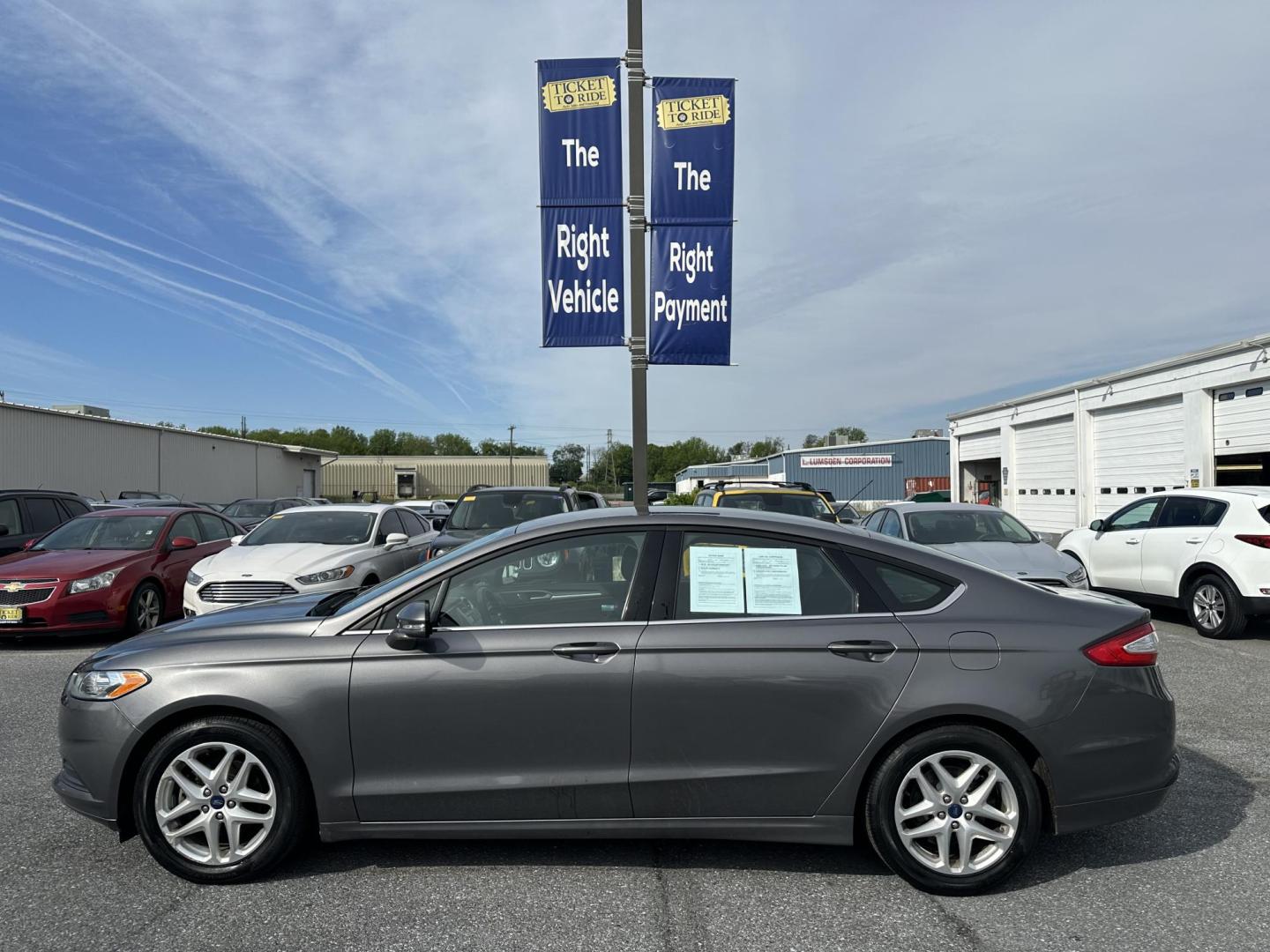 2013 GRAY Ford Fusion SE (3FA6P0H75DR) with an 2.5L L4 DOHC 16V engine, located at 1254 Manheim Pike, Lancaster, PA, 17601, (717) 393-9133, 40.062870, -76.323273- Photo#9