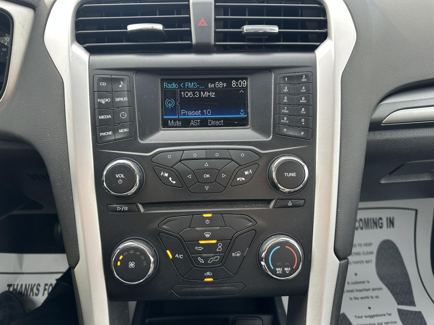 2013 GRAY Ford Fusion SE (3FA6P0H75DR) with an 2.5L L4 DOHC 16V engine, located at 1254 Manheim Pike, Lancaster, PA, 17601, (717) 393-9133, 40.062870, -76.323273- Photo#13