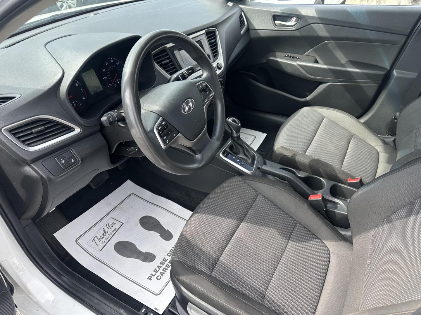 2018 WHITE Hyundai Accent SEL 4-Door 6A (3KPC24A34JE) with an 1.6L L4 DOHC 16V engine, 6A transmission, located at 1254 Manheim Pike, Lancaster, PA, 17601, (717) 393-9133, 40.062870, -76.323273 - Photo#10
