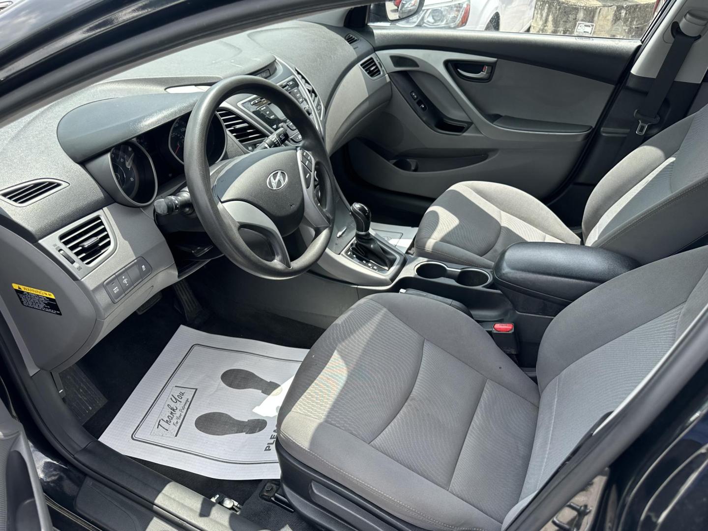 2016 BLACK Hyundai Elantra Limited (KMHDH4AE8GU) with an 1.8L L4 DOHC 16V engine, 6-Speed Automatic transmission, located at 1254 Manheim Pike, Lancaster, PA, 17601, (717) 393-9133, 40.062870, -76.323273 - Photo#9