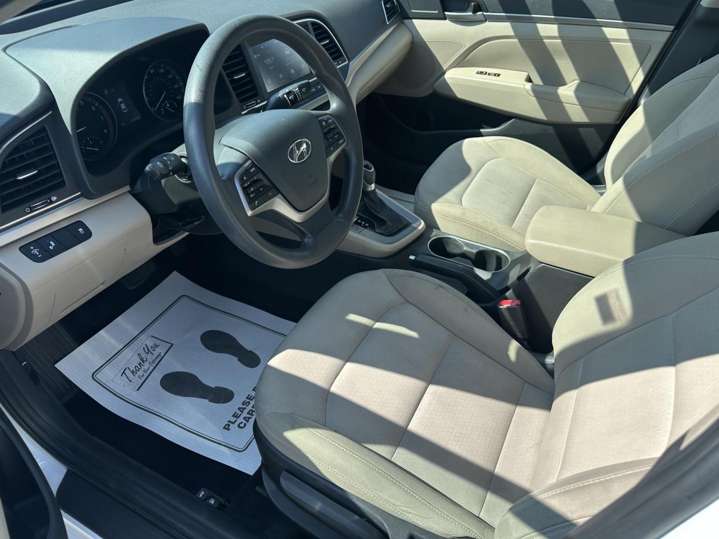 2018 WHITE Hyundai Elantra Limited (5NPD84LF0JH) with an 1.8L L4 DOHC 16V engine, 6A transmission, located at 1254 Manheim Pike, Lancaster, PA, 17601, (717) 393-9133, 40.062870, -76.323273 - Photo#6