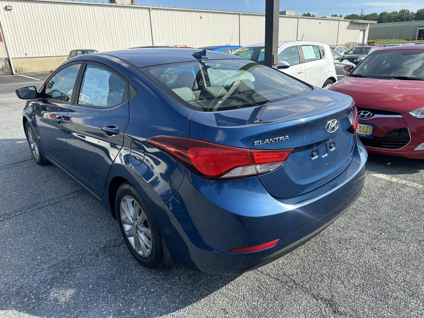 2017 BLUE Hyundai Elantra Limited (KMHD84LF5HU) with an 1.8L L4 DOHC 16V engine, 6A transmission, located at 1254 Manheim Pike, Lancaster, PA, 17601, (717) 393-9133, 40.062870, -76.323273 - Photo#4
