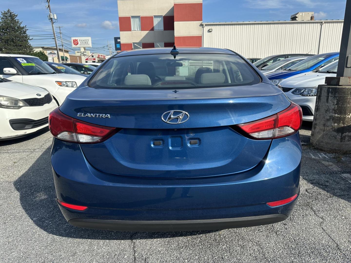 2017 BLUE Hyundai Elantra Limited (KMHD84LF5HU) with an 1.8L L4 DOHC 16V engine, 6A transmission, located at 1254 Manheim Pike, Lancaster, PA, 17601, (717) 393-9133, 40.062870, -76.323273 - Photo#5