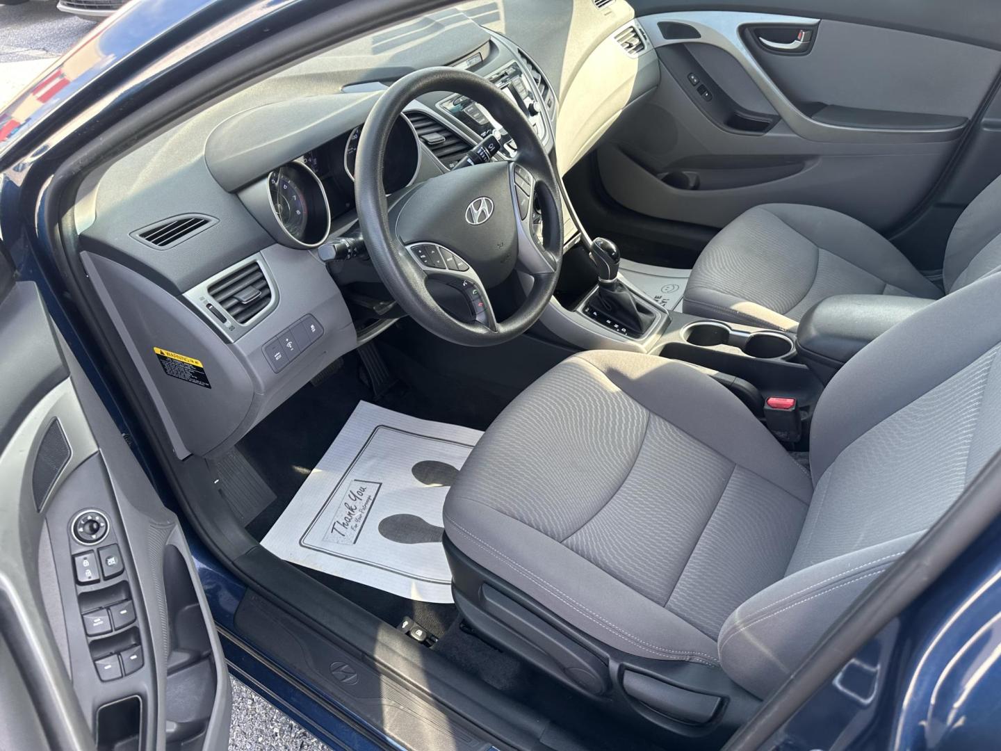 2017 BLUE Hyundai Elantra Limited (KMHD84LF5HU) with an 1.8L L4 DOHC 16V engine, 6A transmission, located at 1254 Manheim Pike, Lancaster, PA, 17601, (717) 393-9133, 40.062870, -76.323273 - Photo#8