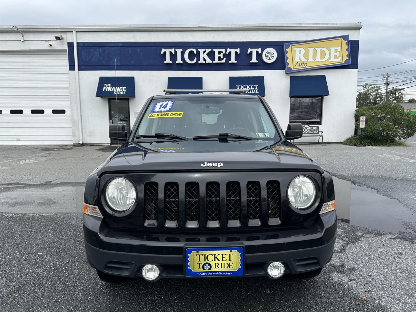 2014 BLACK Jeep Patriot Latitude 4WD (1C4NJRFB5ED) with an 2.4L L4 DOHC 16V engine, located at 1254 Manheim Pike, Lancaster, PA, 17601, (717) 393-9133, 40.062870, -76.323273 - Photo#1