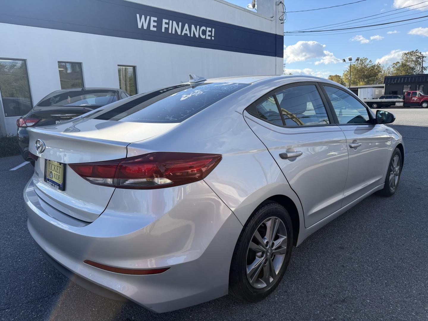 2017 SILVER Hyundai Elantra Limited (5NPD84LF6HH) with an 2.0L L4 DOHC 16V engine, 6A transmission, located at 1254 Manheim Pike, Lancaster, PA, 17601, (717) 393-9133, 40.062870, -76.323273- Photo#6