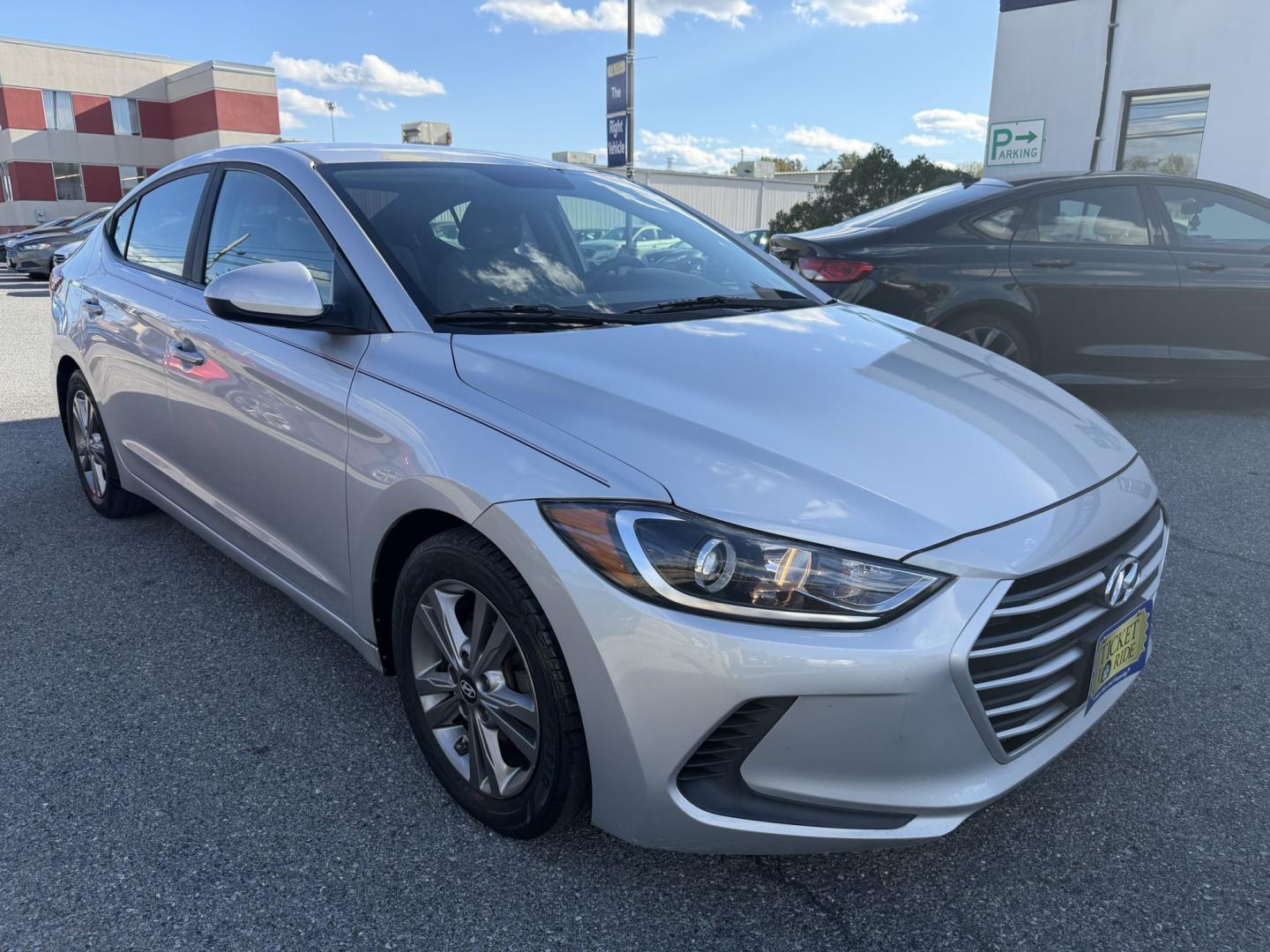 2017 SILVER Hyundai Elantra Limited (5NPD84LF6HH) with an 2.0L L4 DOHC 16V engine, 6A transmission, located at 1254 Manheim Pike, Lancaster, PA, 17601, (717) 393-9133, 40.062870, -76.323273- Photo#7