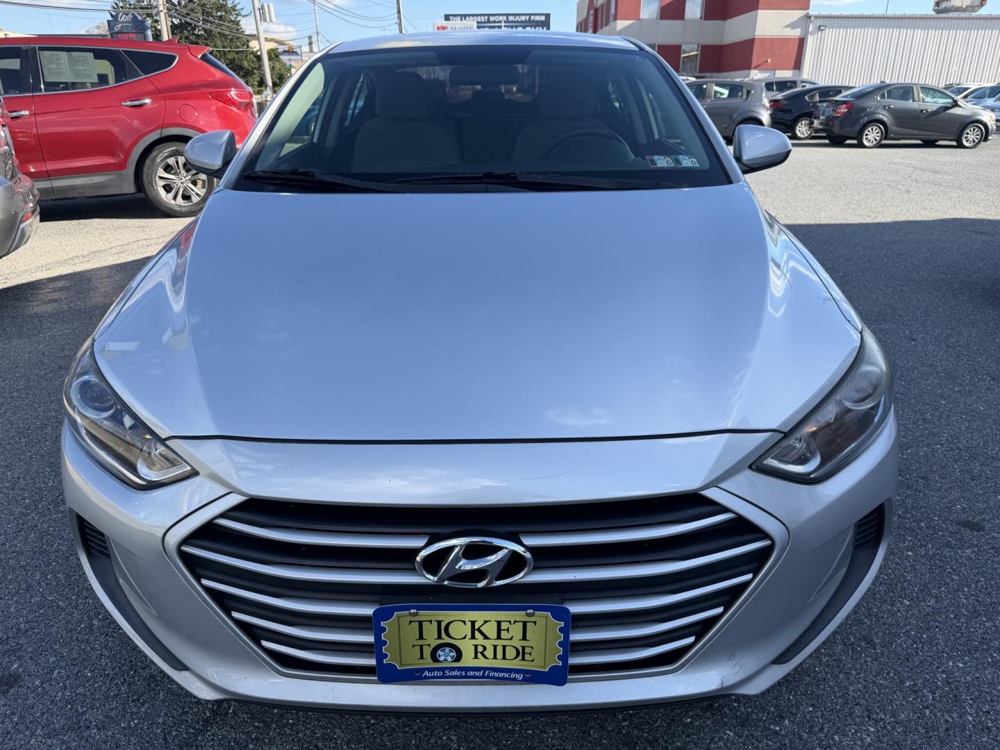 2017 SILVER Hyundai Elantra Limited (5NPD84LF6HH) with an 2.0L L4 DOHC 16V engine, 6A transmission, located at 1254 Manheim Pike, Lancaster, PA, 17601, (717) 393-9133, 40.062870, -76.323273- Photo#8