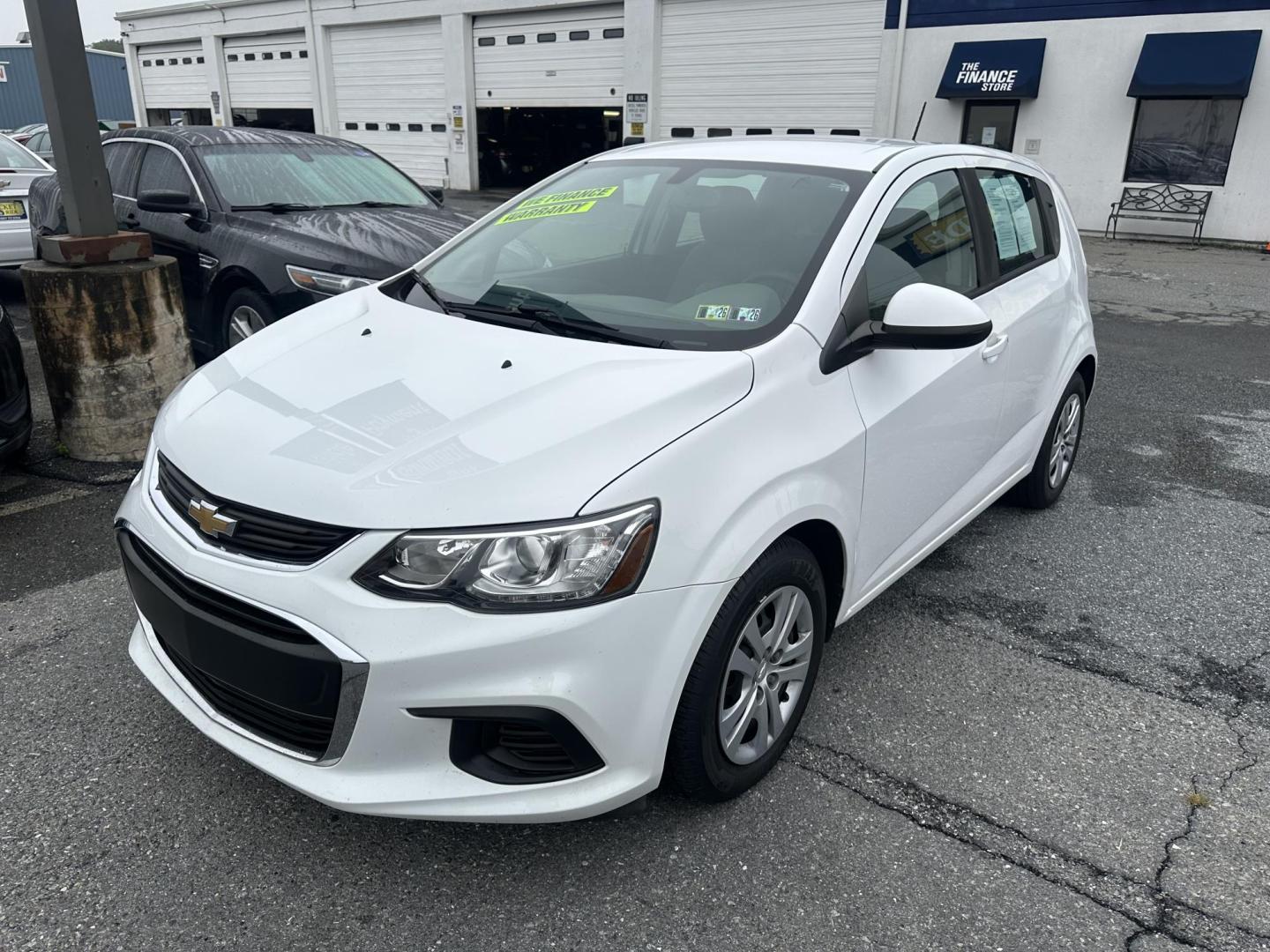 2018 WHITE Chevrolet Sonic FL Auto Hatchback (1G1JG6SG6J4) with an 1.8L L4 DOHC 24V engine, 6A transmission, located at 1254 Manheim Pike, Lancaster, PA, 17601, (717) 393-9133, 40.062870, -76.323273 - Photo#0