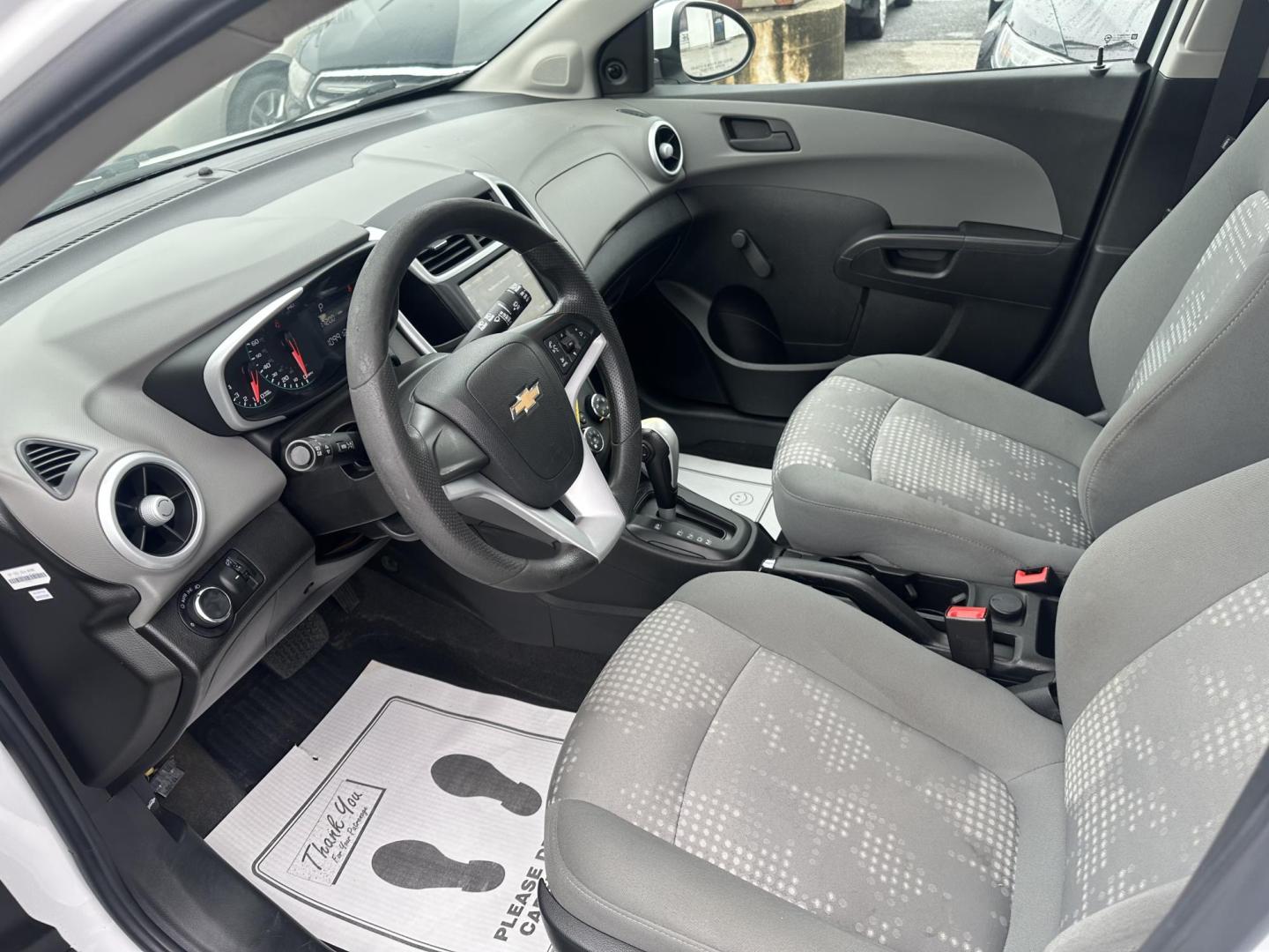 2018 WHITE Chevrolet Sonic FL Auto Hatchback (1G1JG6SG6J4) with an 1.8L L4 DOHC 24V engine, 6A transmission, located at 1254 Manheim Pike, Lancaster, PA, 17601, (717) 393-9133, 40.062870, -76.323273 - Photo#6