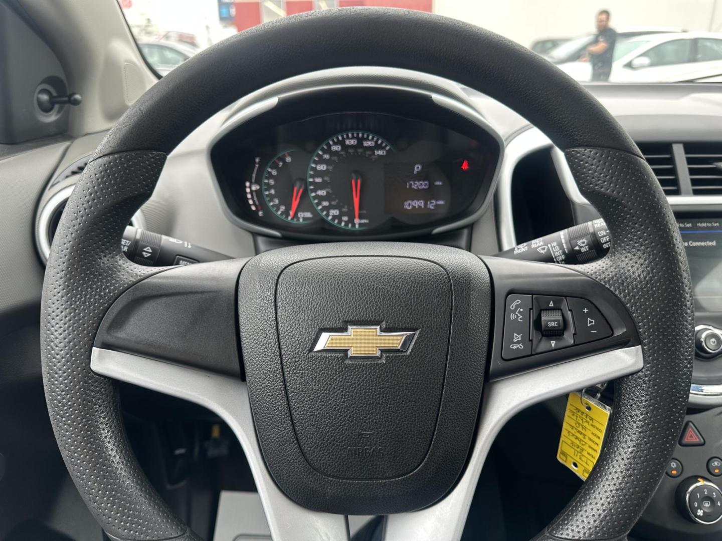 2018 WHITE Chevrolet Sonic FL Auto Hatchback (1G1JG6SG6J4) with an 1.8L L4 DOHC 24V engine, 6A transmission, located at 1254 Manheim Pike, Lancaster, PA, 17601, (717) 393-9133, 40.062870, -76.323273 - Photo#9