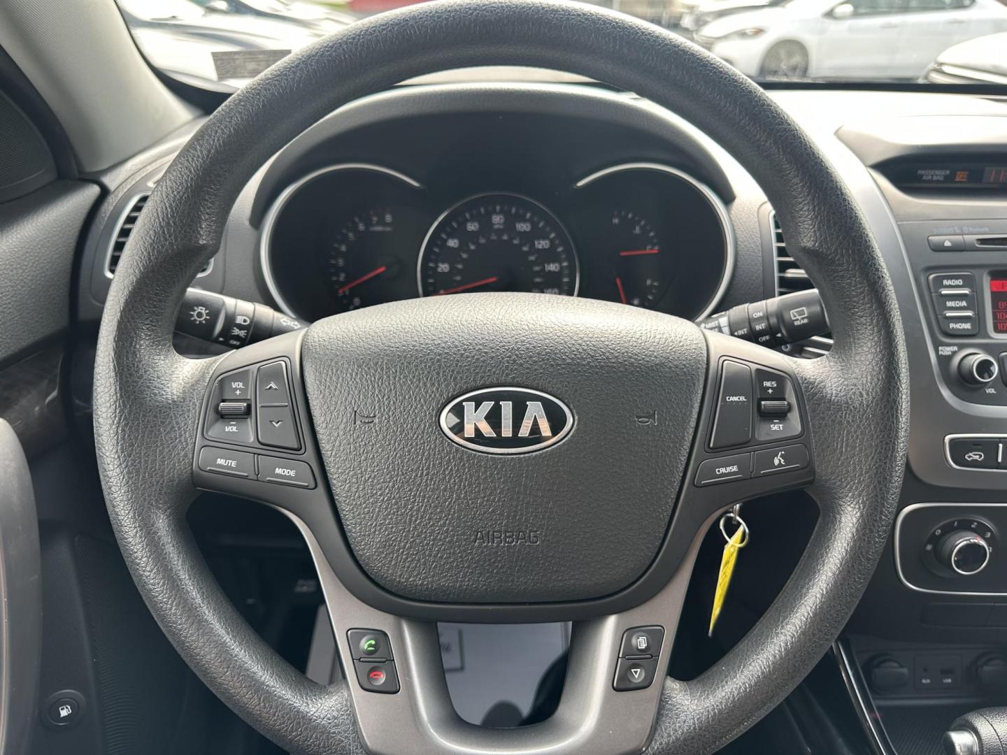 2014 BURGUNDY Kia Sorento LX 2WD (5XYKT3A60EG) with an 2.4L L4 DOHC 16V engine, 6-Speed Automatic transmission, located at 1254 Manheim Pike, Lancaster, PA, 17601, (717) 393-9133, 40.062870, -76.323273 - Photo#9