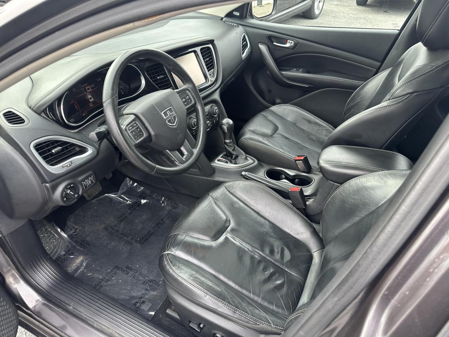 2014 GRAY Dodge Dart Limited (1C3CDFCBXED) with an 2.4L L4 DOHC 16V engine, 6-Speed Automatic transmission, located at 1254 Manheim Pike, Lancaster, PA, 17601, (717) 393-9133, 40.062870, -76.323273 - Photo#8