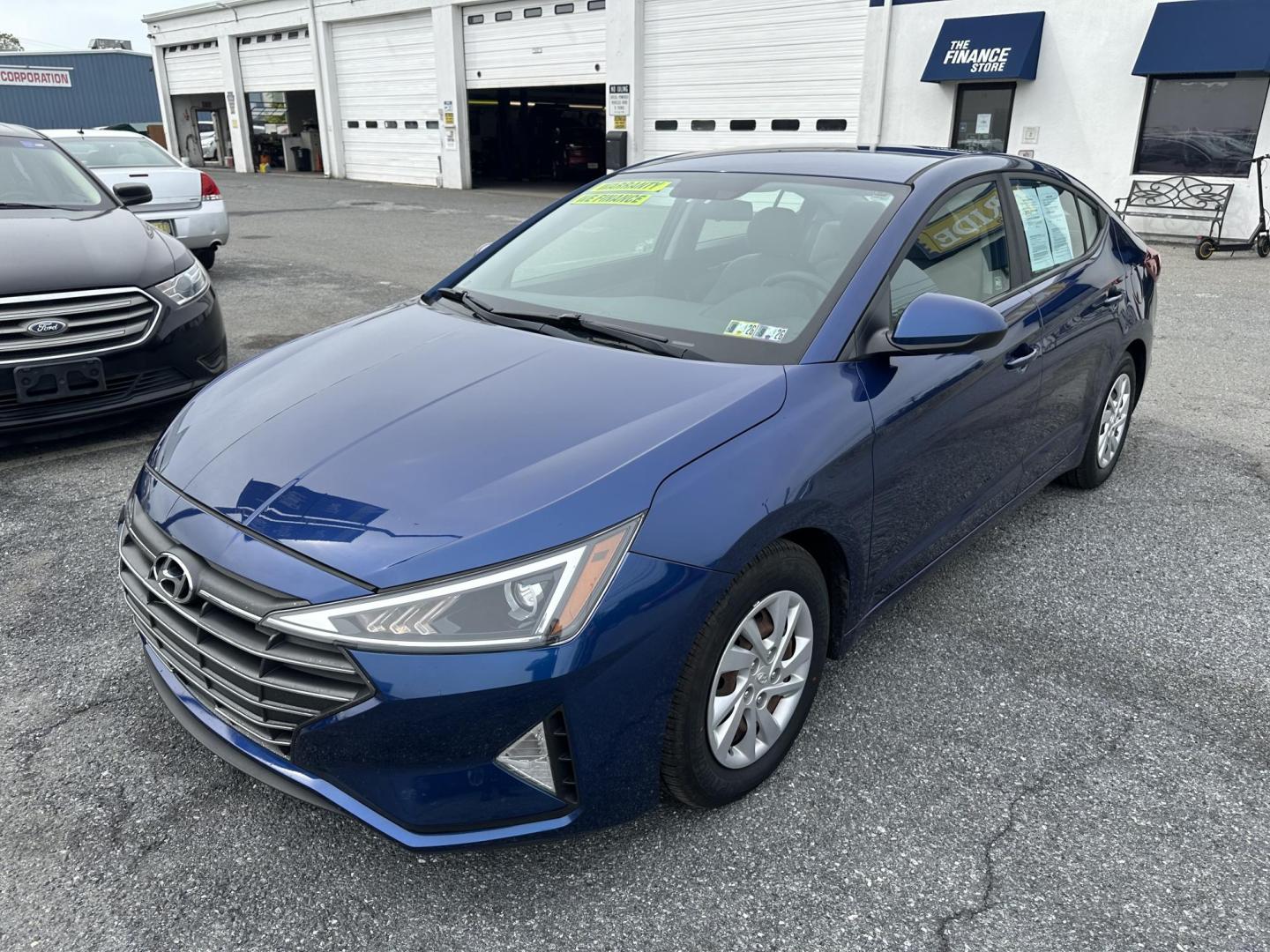 2019 BLUE Hyundai Elantra SE 6AT (5NPD74LF1KH) with an 1.8L L4 DOHC 16V engine, 6A transmission, located at 1254 Manheim Pike, Lancaster, PA, 17601, (717) 393-9133, 40.062870, -76.323273 - Photo#0