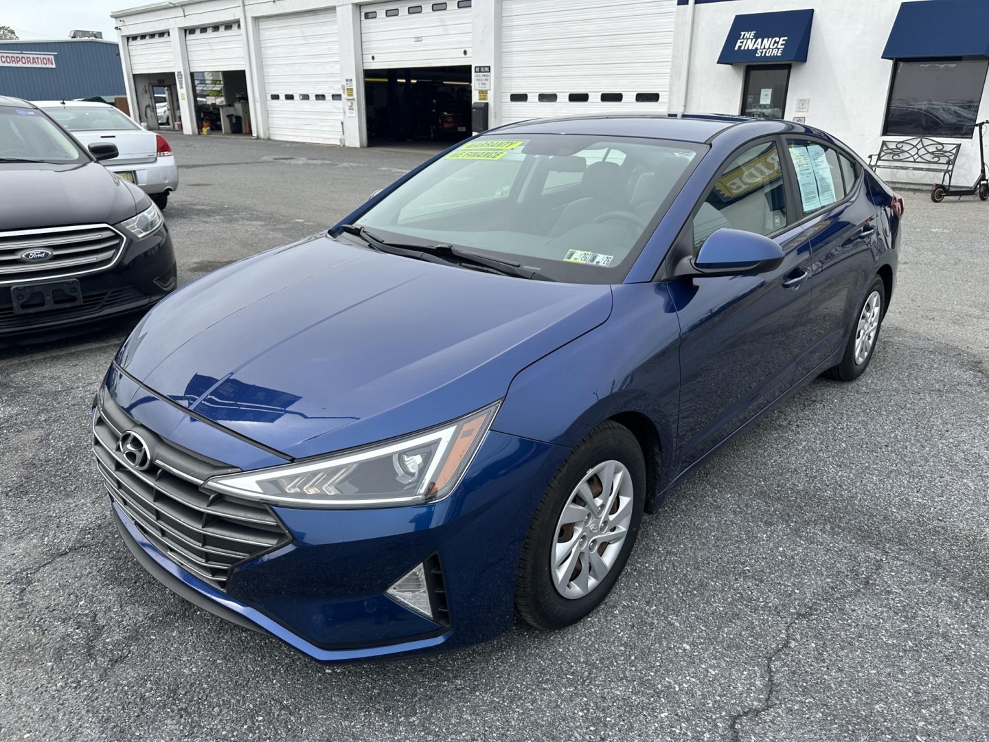 2019 BLUE Hyundai Elantra SE 6AT (5NPD74LF1KH) with an 2.0L L4 DOHC 16V engine, 6A transmission, located at 1254 Manheim Pike, Lancaster, PA, 17601, (717) 393-9133, 40.062870, -76.323273- Photo#0
