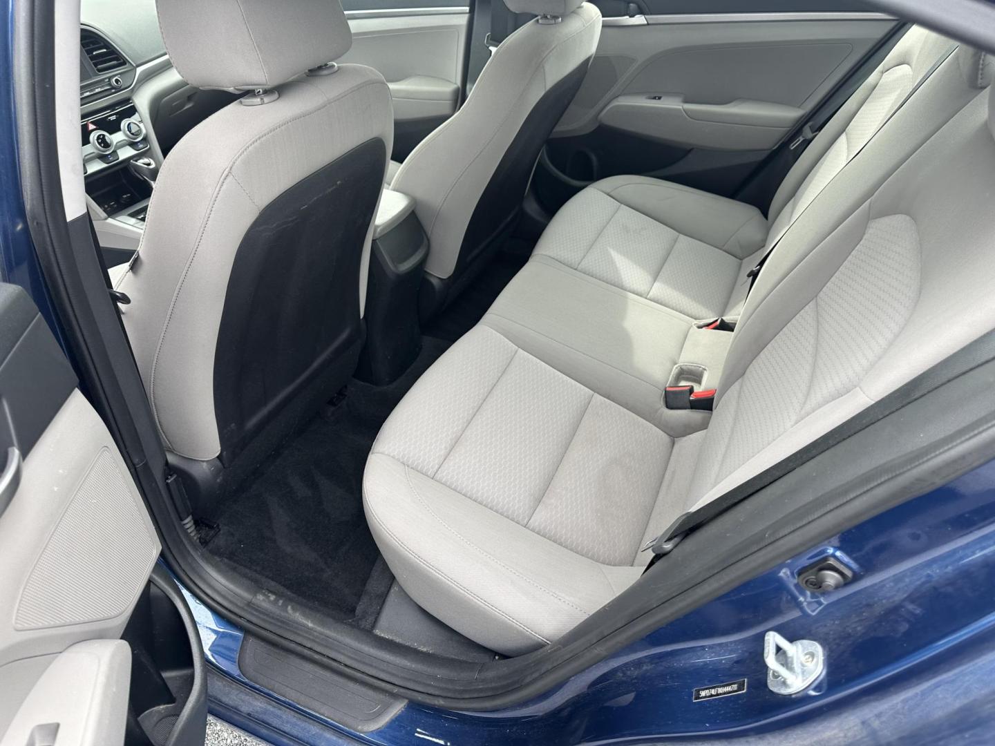 2019 BLUE Hyundai Elantra SE 6AT (5NPD74LF1KH) with an 2.0L L4 DOHC 16V engine, 6A transmission, located at 1254 Manheim Pike, Lancaster, PA, 17601, (717) 393-9133, 40.062870, -76.323273- Photo#11