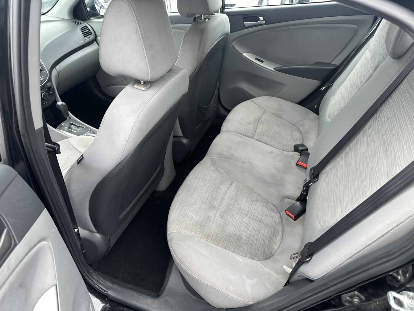 2016 BLACK Hyundai Accent SE 4-Door 6A (KMHCT4AE4GU) with an 1.6L L4 DOHC 16V engine, 6A transmission, located at 1254 Manheim Pike, Lancaster, PA, 17601, (717) 393-9133, 40.062870, -76.323273 - Photo#9