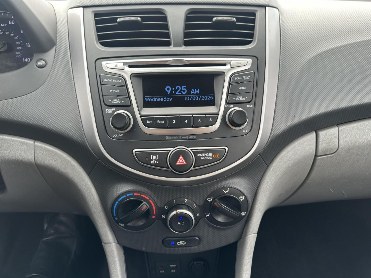 2016 BLACK Hyundai Accent SE 4-Door 6A (KMHCT4AE4GU) with an 1.6L L4 DOHC 16V engine, 6A transmission, located at 1254 Manheim Pike, Lancaster, PA, 17601, (717) 393-9133, 40.062870, -76.323273 - Photo#14