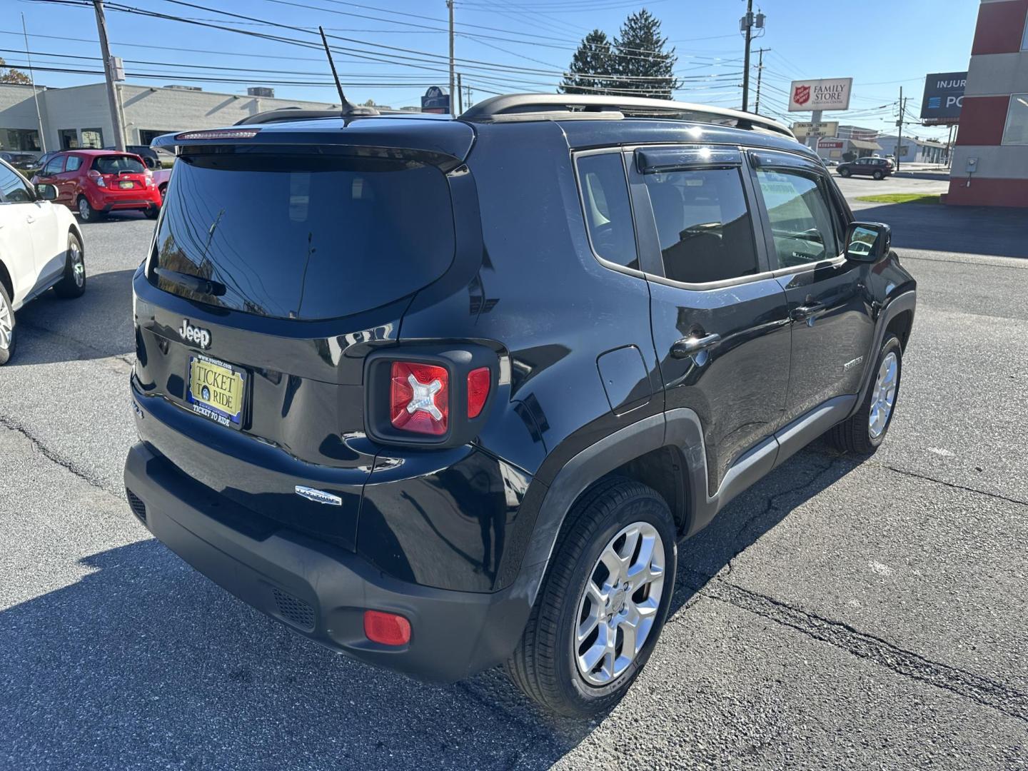 2016 BLACK Jeep Renegade Latitude 4WD (ZACCJBBT5GP) with an 2.4L L4 DOHC 16V engine, 6M transmission, located at 1254 Manheim Pike, Lancaster, PA, 17601, (717) 393-9133, 40.062870, -76.323273 - Photo#6