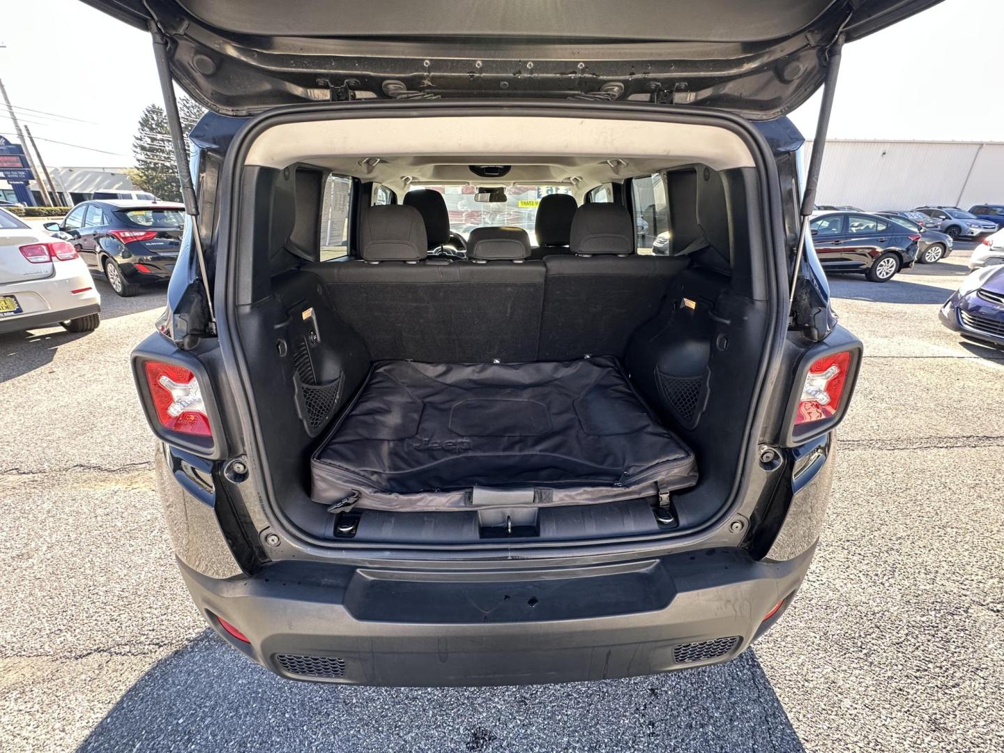 2016 BLACK Jeep Renegade Latitude 4WD (ZACCJBBT5GP) with an 2.4L L4 DOHC 16V engine, 6M transmission, located at 1254 Manheim Pike, Lancaster, PA, 17601, (717) 393-9133, 40.062870, -76.323273 - Photo#12