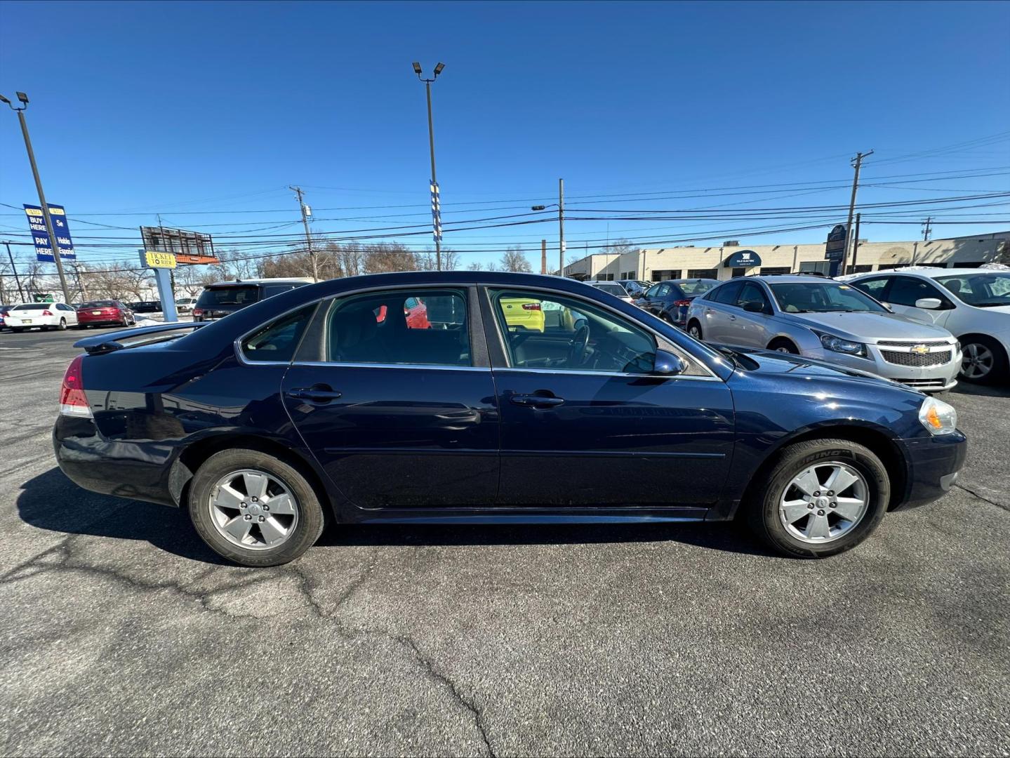 2011 BLUE Chevrolet Impala LT (2G1WG5EKXB1) with an 3.5L V6 OHV 16V FFV engine, 4-Speed Automatic transmission, located at 1254 Manheim Pike, Lancaster, PA, 17601, (717) 393-9133, 40.062870, -76.323273 - Photo#3