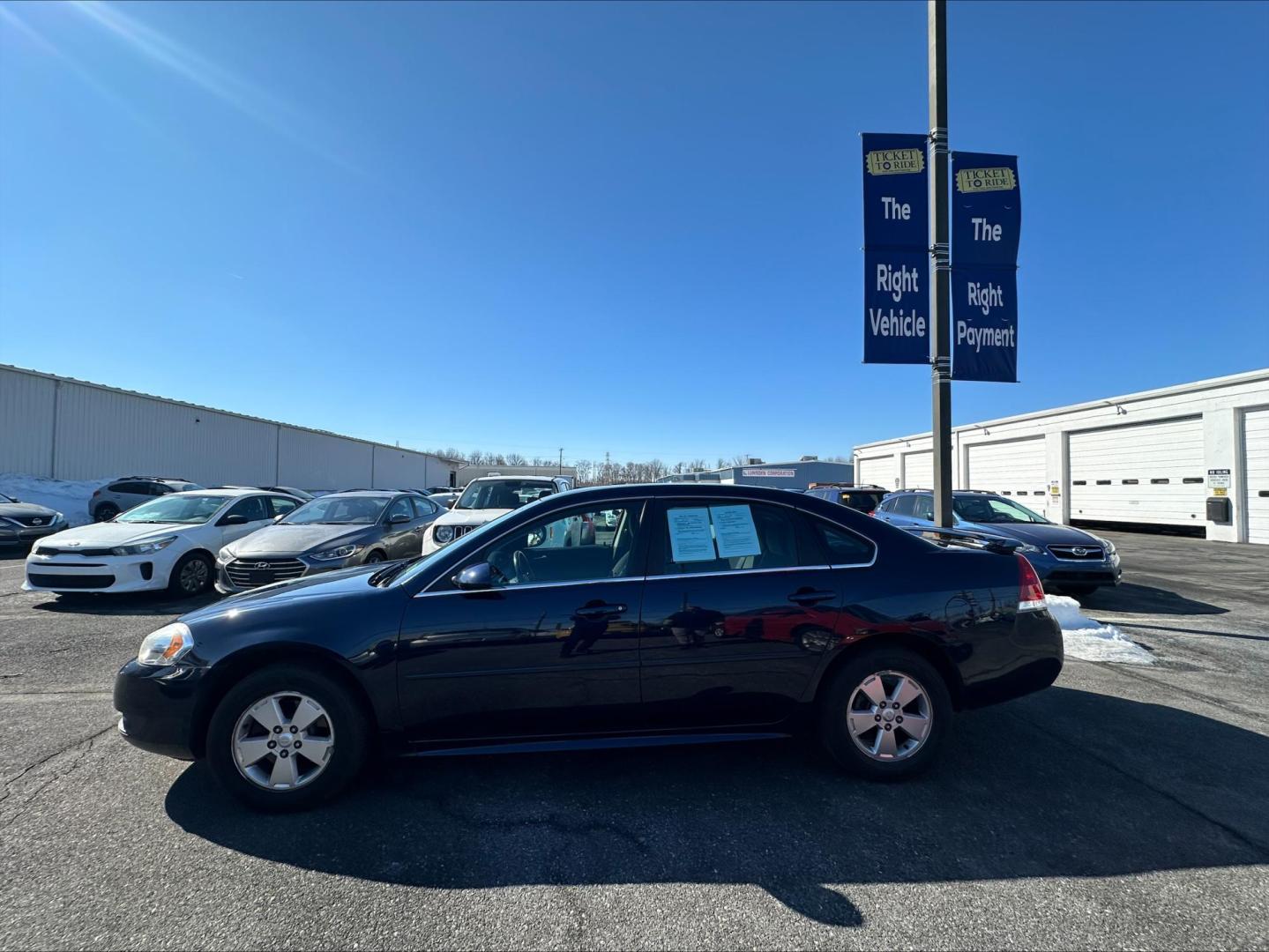 2011 BLUE Chevrolet Impala LT (2G1WG5EKXB1) with an 3.5L V6 OHV 16V FFV engine, 4-Speed Automatic transmission, located at 1254 Manheim Pike, Lancaster, PA, 17601, (717) 393-9133, 40.062870, -76.323273 - Photo#7