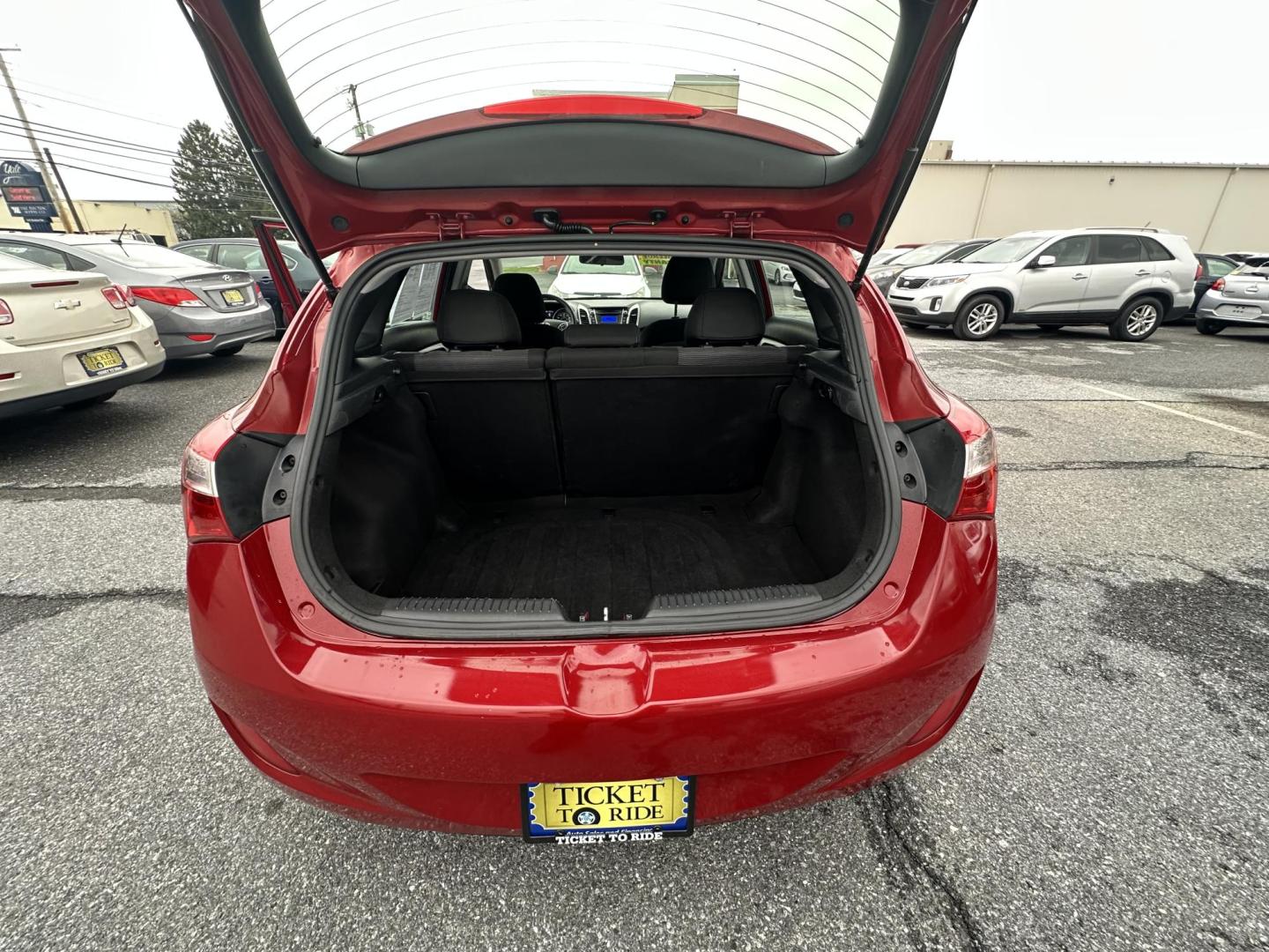 2017 RED Hyundai Elantra GT M/T (KMHD35LH6HU) with an 2.0L L4 16V DOHC engine, 6M transmission, located at 1254 Manheim Pike, Lancaster, PA, 17601, (717) 393-9133, 40.062870, -76.323273 - Photo#8