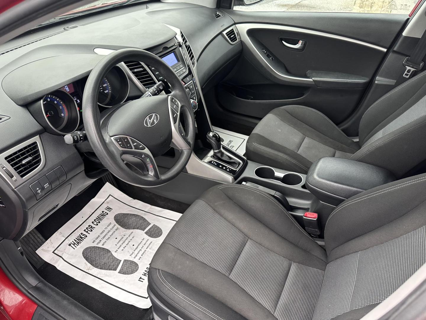 2017 RED Hyundai Elantra GT M/T (KMHD35LH6HU) with an 2.0L L4 16V DOHC engine, 6M transmission, located at 1254 Manheim Pike, Lancaster, PA, 17601, (717) 393-9133, 40.062870, -76.323273 - Photo#10