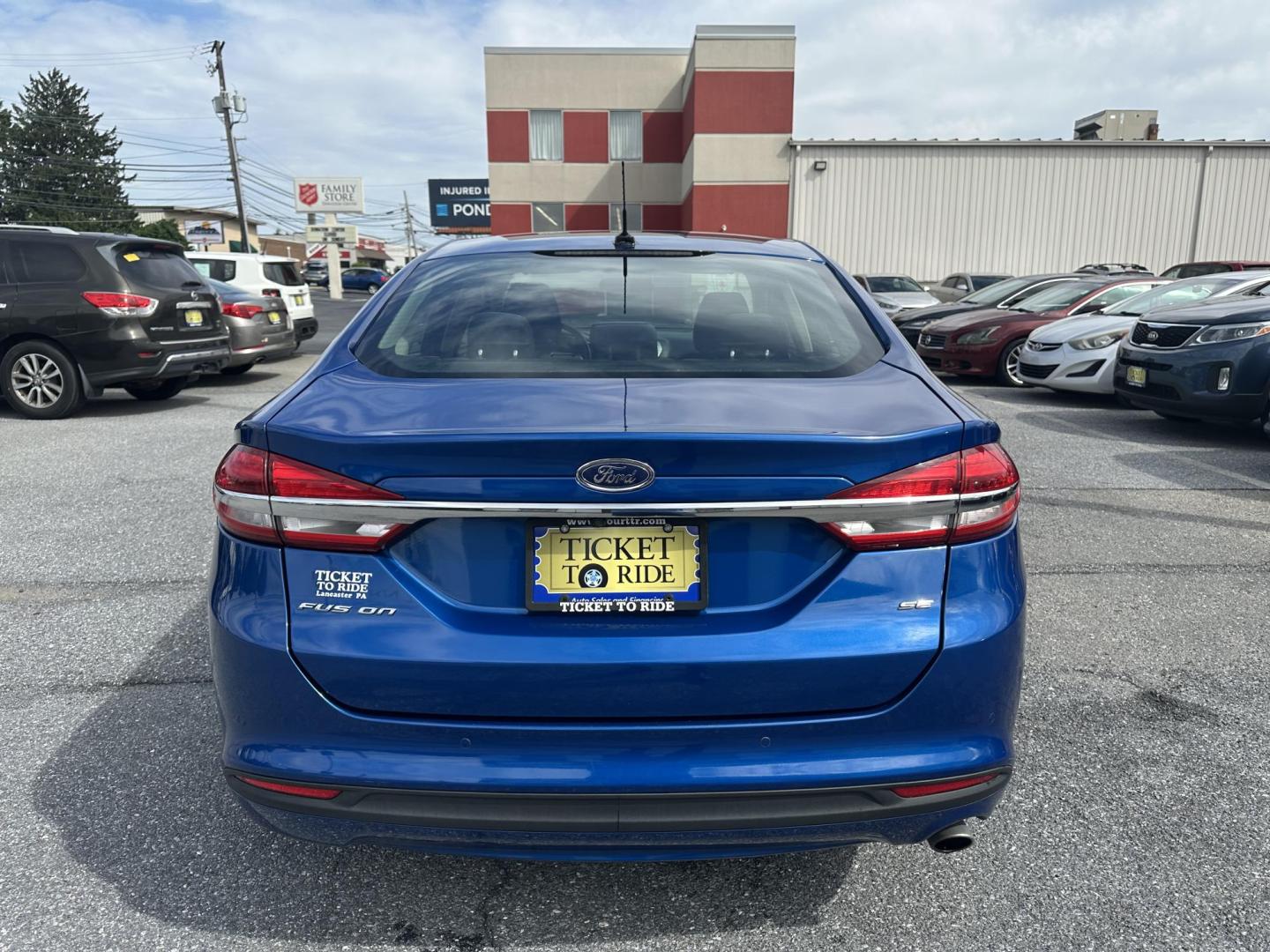 2018 BLUE Ford Fusion SE (3FA6P0H73JR) with an 2.5L L4 DOHC 16V engine, 6A transmission, located at 1254 Manheim Pike, Lancaster, PA, 17601, (717) 393-9133, 40.062870, -76.323273 - Stylish, comfortable, and built for everyday driving, this 2018 Ford Fusion SE delivers the perfect balance of performance, technology, and reliability. With its sleek exterior design and smooth handling, the Fusion stands out as a sedan that feels both refined and fun to drive. Inside, you’ll - Photo#5