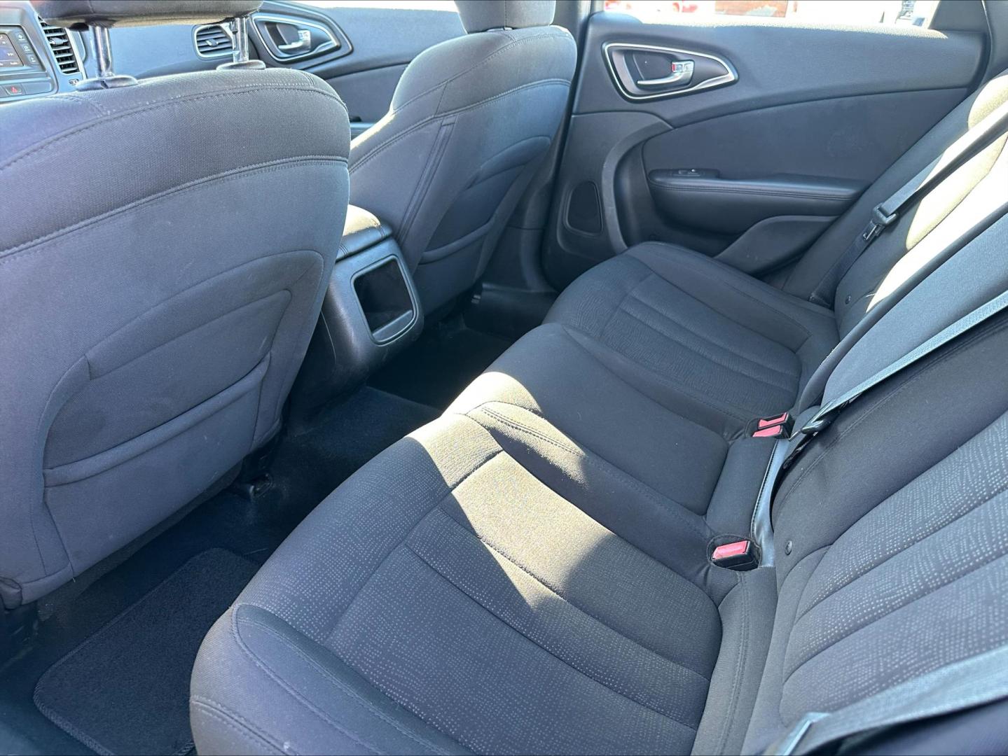 2015 BLACK Chrysler 200 Limited (1C3CCCAG2FN) with an 3.6L V6 DOHC 24V FFV engine, 9-Speed Automatic transmission, located at 1254 Manheim Pike, Lancaster, PA, 17601, (717) 393-9133, 40.062870, -76.323273 - Photo#8