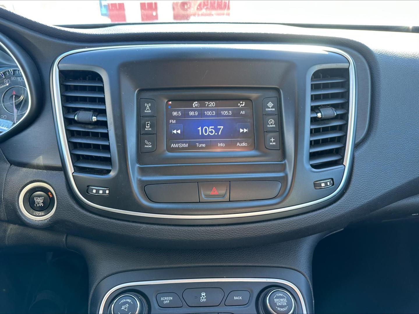 2015 BLACK Chrysler 200 Limited (1C3CCCAG2FN) with an 3.6L V6 DOHC 24V FFV engine, 9-Speed Automatic transmission, located at 1254 Manheim Pike, Lancaster, PA, 17601, (717) 393-9133, 40.062870, -76.323273 - Photo#13