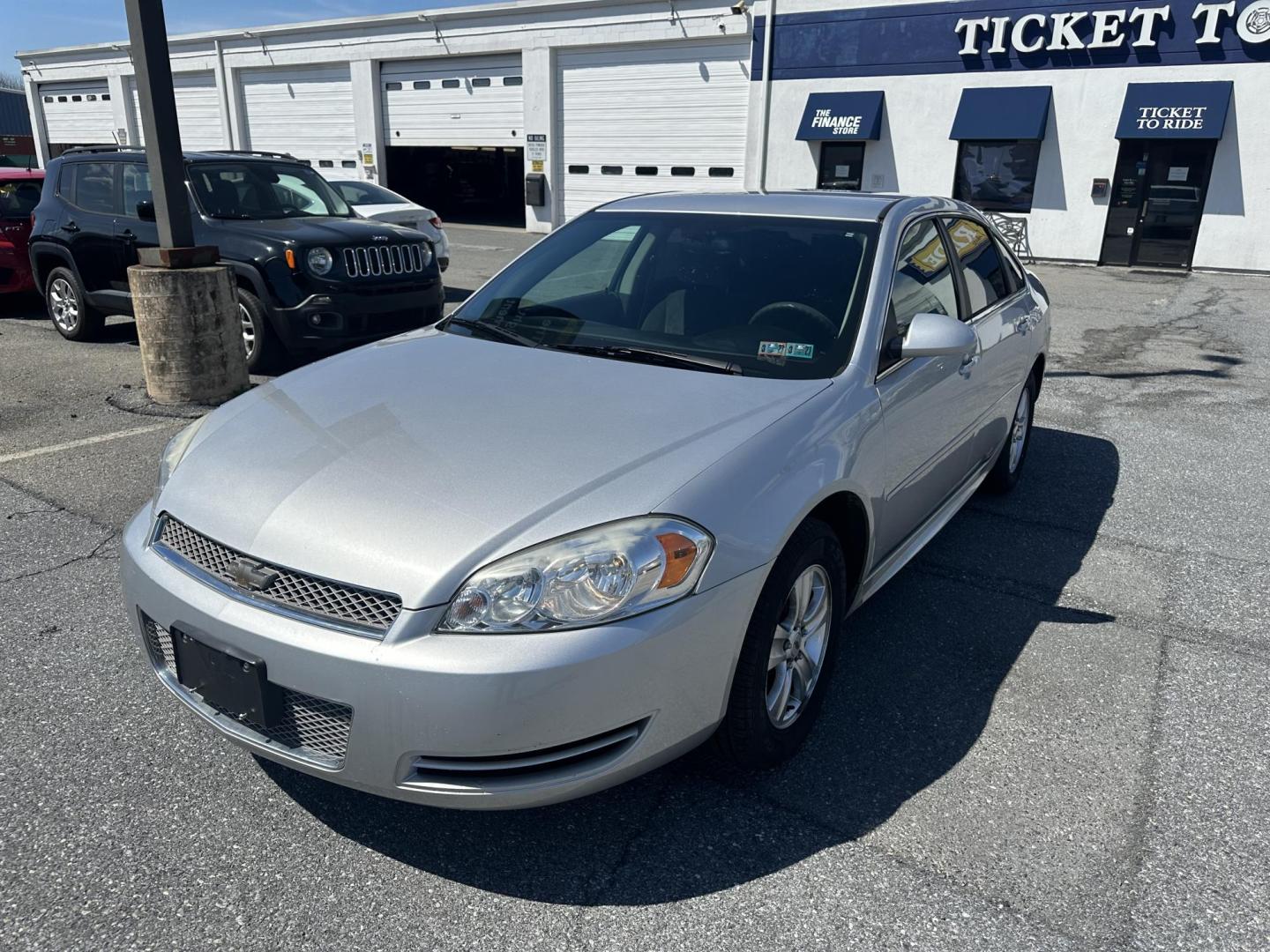2014 SILVER Chevrolet Impala LS (2G1WA5E31E1) with an 3.6L V6 DOHC 16V FFV engine, 6-Speed Automatic transmission, located at 1254 Manheim Pike, Lancaster, PA, 17601, (717) 393-9133, 40.062870, -76.323273 - Photo#0