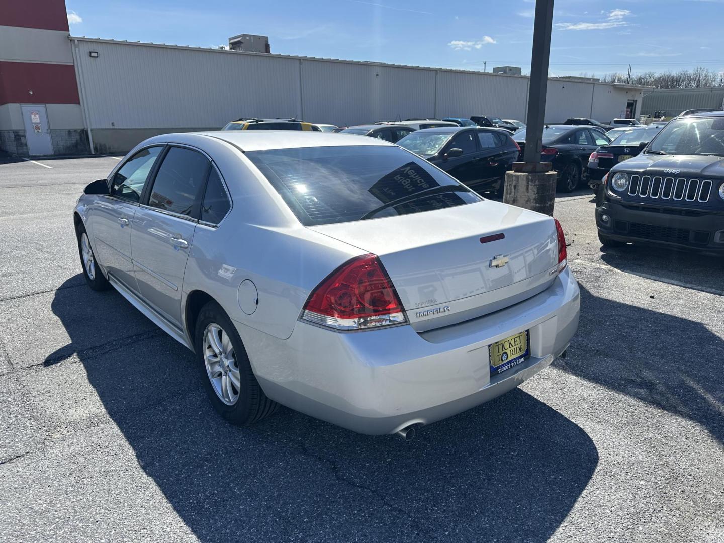 2014 SILVER Chevrolet Impala LS (2G1WA5E31E1) with an 3.6L V6 DOHC 16V FFV engine, 6-Speed Automatic transmission, located at 1254 Manheim Pike, Lancaster, PA, 17601, (717) 393-9133, 40.062870, -76.323273 - Photo#4