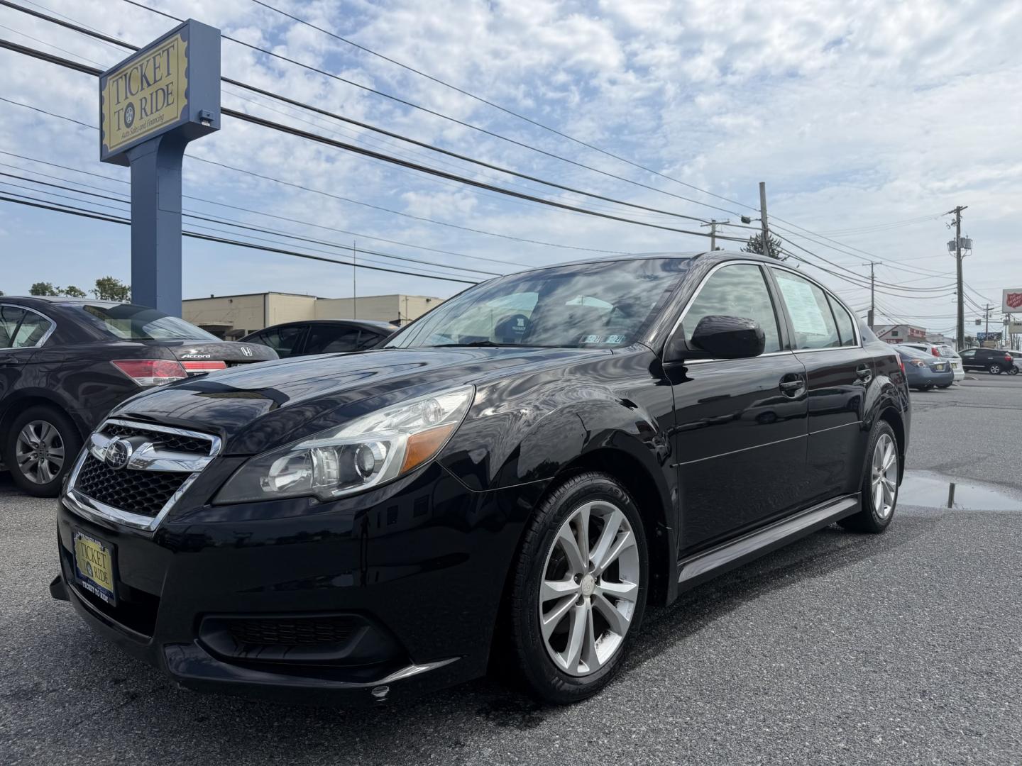 2014 BLACK Subaru Legacy 2.5i Premium (4S3BMCD67E3) with an 2.5L H4 SOHC 16V engine, Continuously Variable Transmission transmission, located at 1254 Manheim Pike, Lancaster, PA, 17601, (717) 393-9133, 40.062870, -76.323273- Photo#0