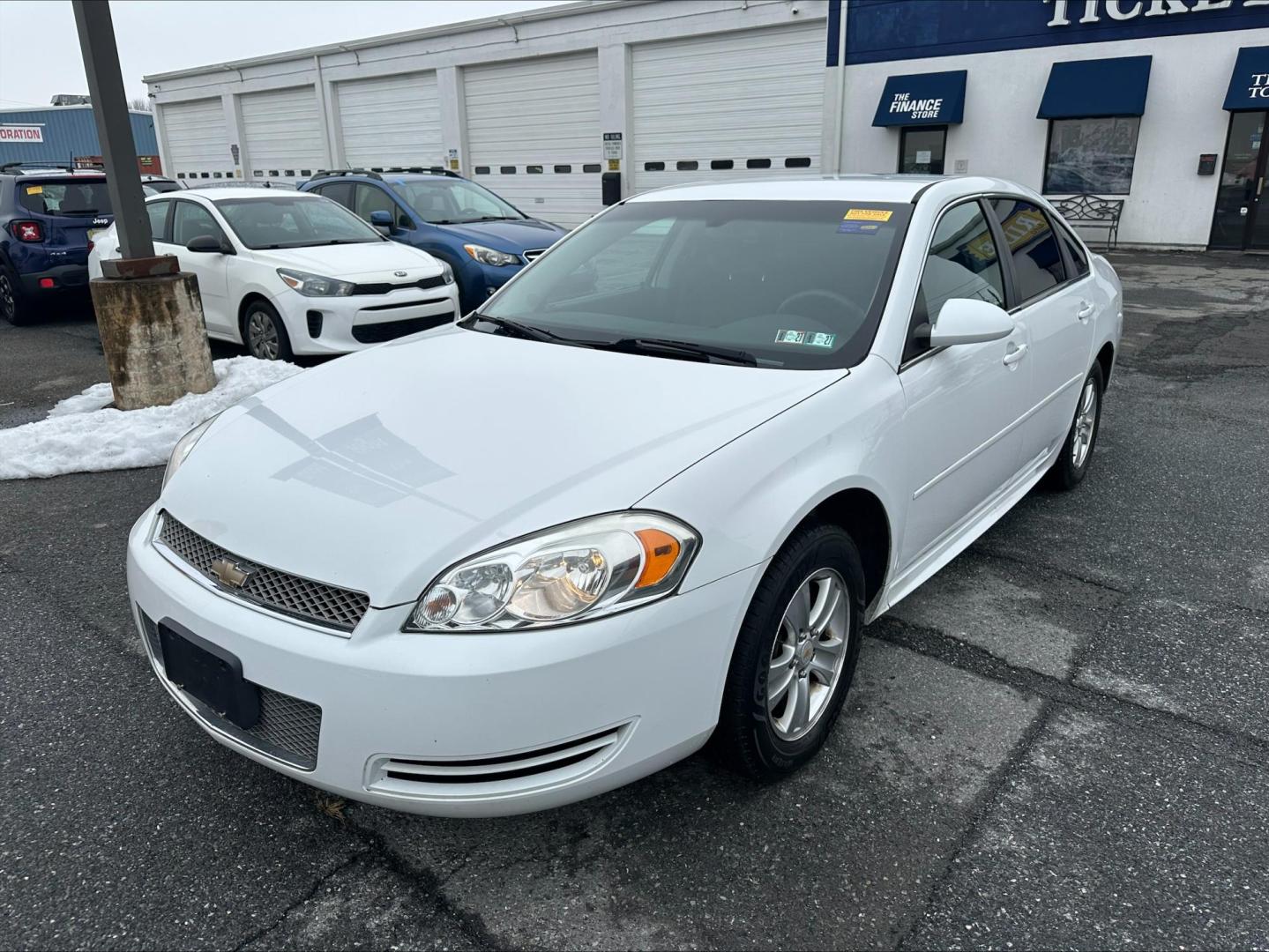 2015 WHITE Chevrolet Impala Limited LS (2G1WA5E33F1) with an 3.6L V6 DOHC 16V FFV engine, 6-Speed Automatic transmission, located at 1254 Manheim Pike, Lancaster, PA, 17601, (717) 393-9133, 40.062870, -76.323273 - Photo#0