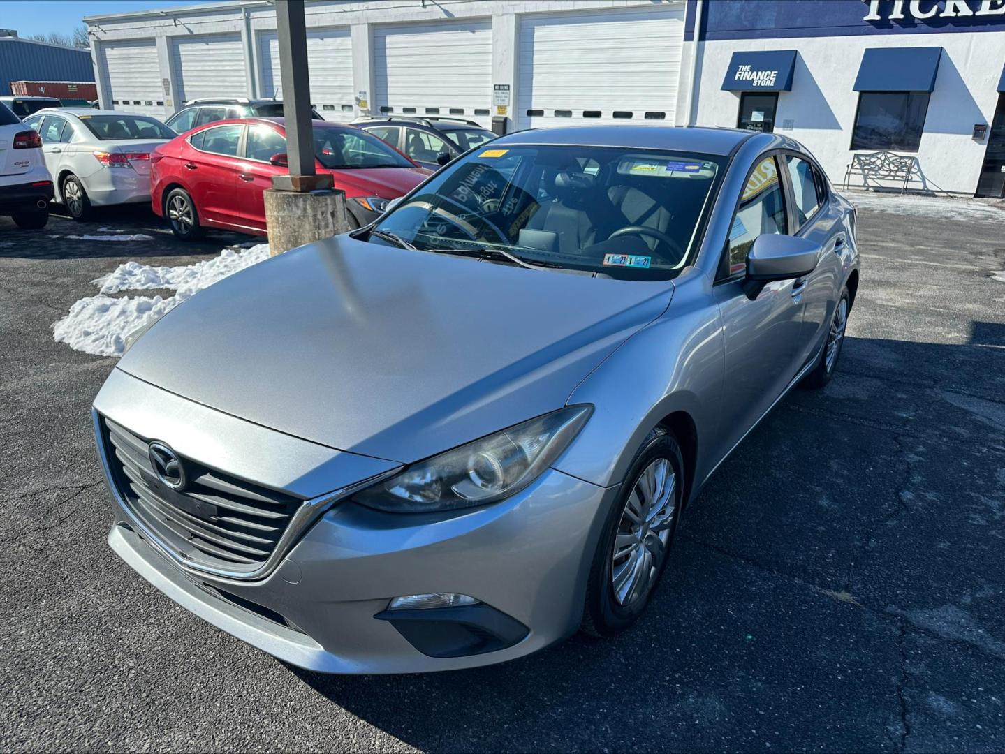 2016 SILVER Mazda MAZDA3 i Sport AT 4-Door (JM1BM1T73G1) with an 2.0L L4 DOHC 16V engine, 6A transmission, located at 1254 Manheim Pike, Lancaster, PA, 17601, (717) 393-9133, 40.062870, -76.323273 - Photo#0