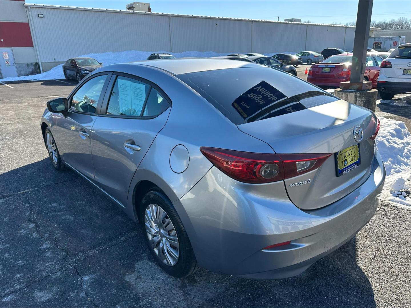 2016 SILVER Mazda MAZDA3 i Sport AT 4-Door (JM1BM1T73G1) with an 2.0L L4 DOHC 16V engine, 6A transmission, located at 1254 Manheim Pike, Lancaster, PA, 17601, (717) 393-9133, 40.062870, -76.323273 - Photo#5