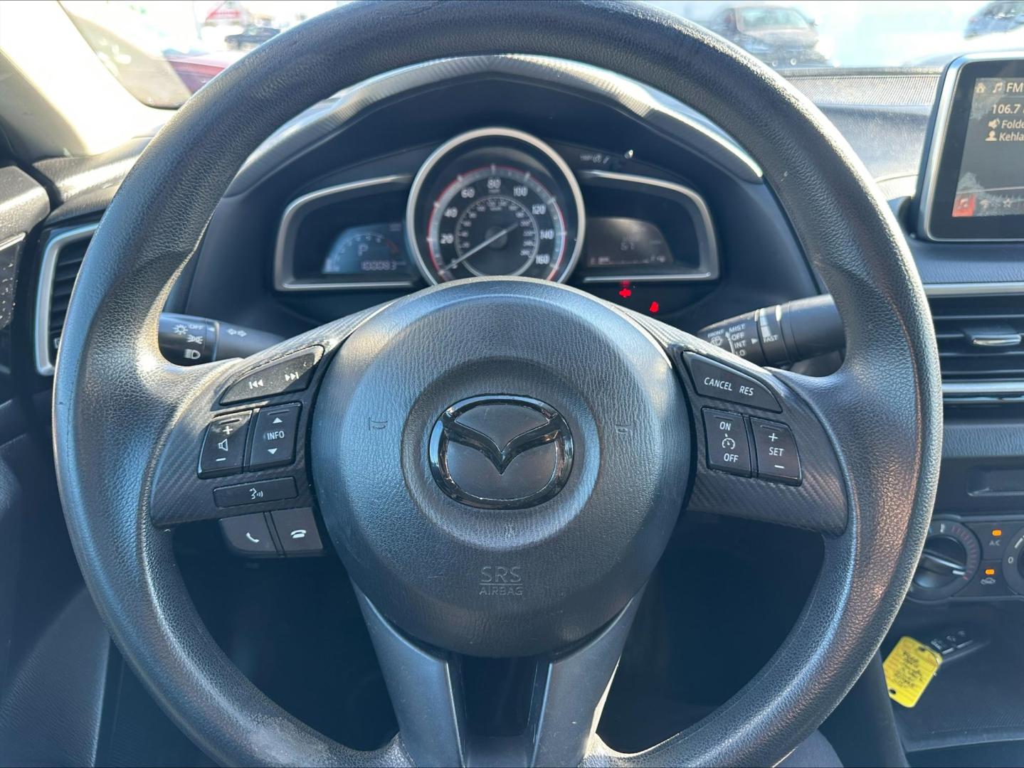 2016 SILVER Mazda MAZDA3 i Sport AT 4-Door (JM1BM1T73G1) with an 2.0L L4 DOHC 16V engine, 6A transmission, located at 1254 Manheim Pike, Lancaster, PA, 17601, (717) 393-9133, 40.062870, -76.323273 - Photo#9