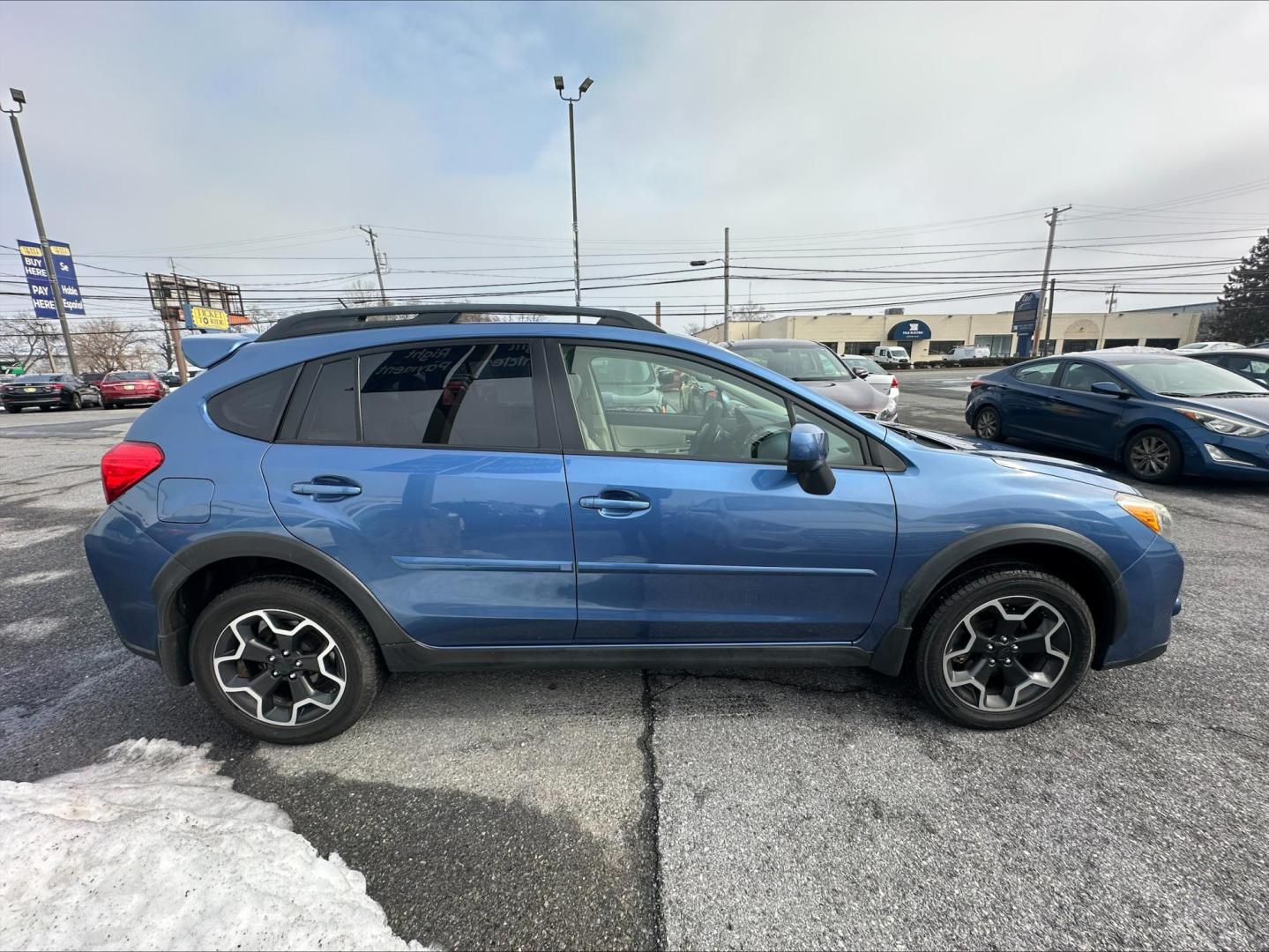 2014 BLUE Subaru XV Crosstrek 2.0 Limited (JF2GPAKC8E8) with an 2.0L L4 DOHC 16V engine, Continuously Variable Transmission transmission, located at 1254 Manheim Pike, Lancaster, PA, 17601, (717) 393-9133, 40.062870, -76.323273 - Photo#3