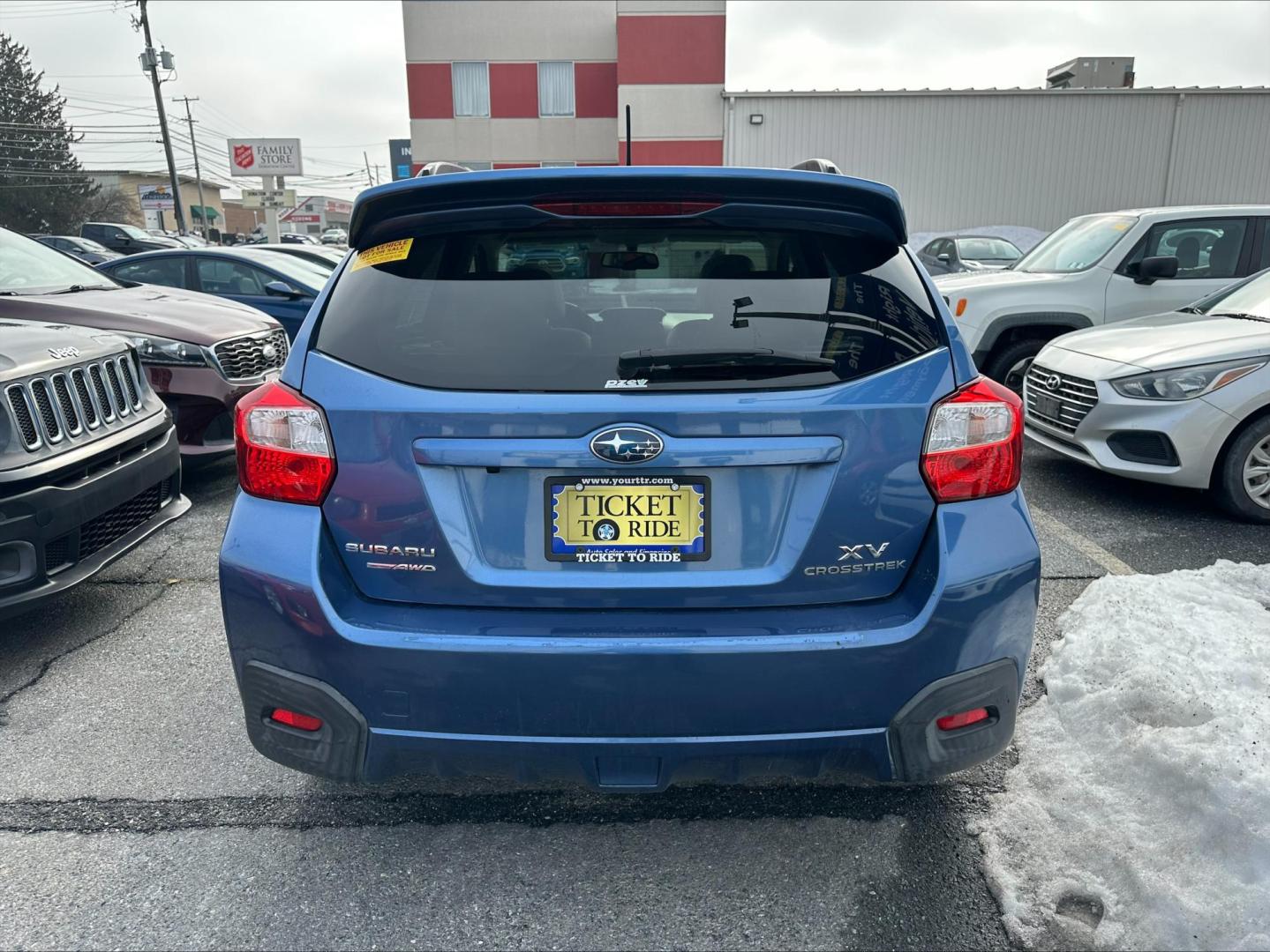 2014 BLUE Subaru XV Crosstrek 2.0 Limited (JF2GPAKC8E8) with an 2.0L L4 DOHC 16V engine, Continuously Variable Transmission transmission, located at 1254 Manheim Pike, Lancaster, PA, 17601, (717) 393-9133, 40.062870, -76.323273 - Photo#5