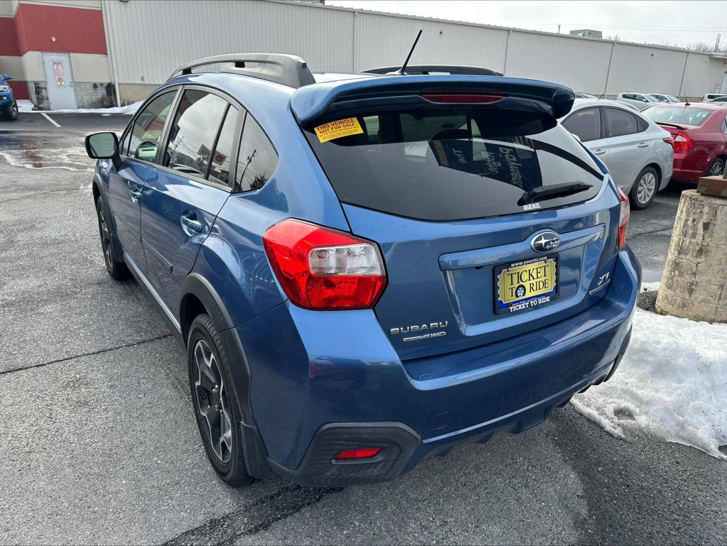 2014 BLUE Subaru XV Crosstrek 2.0 Limited (JF2GPAKC8E8) with an 2.0L L4 DOHC 16V engine, Continuously Variable Transmission transmission, located at 1254 Manheim Pike, Lancaster, PA, 17601, (717) 393-9133, 40.062870, -76.323273 - Photo#6