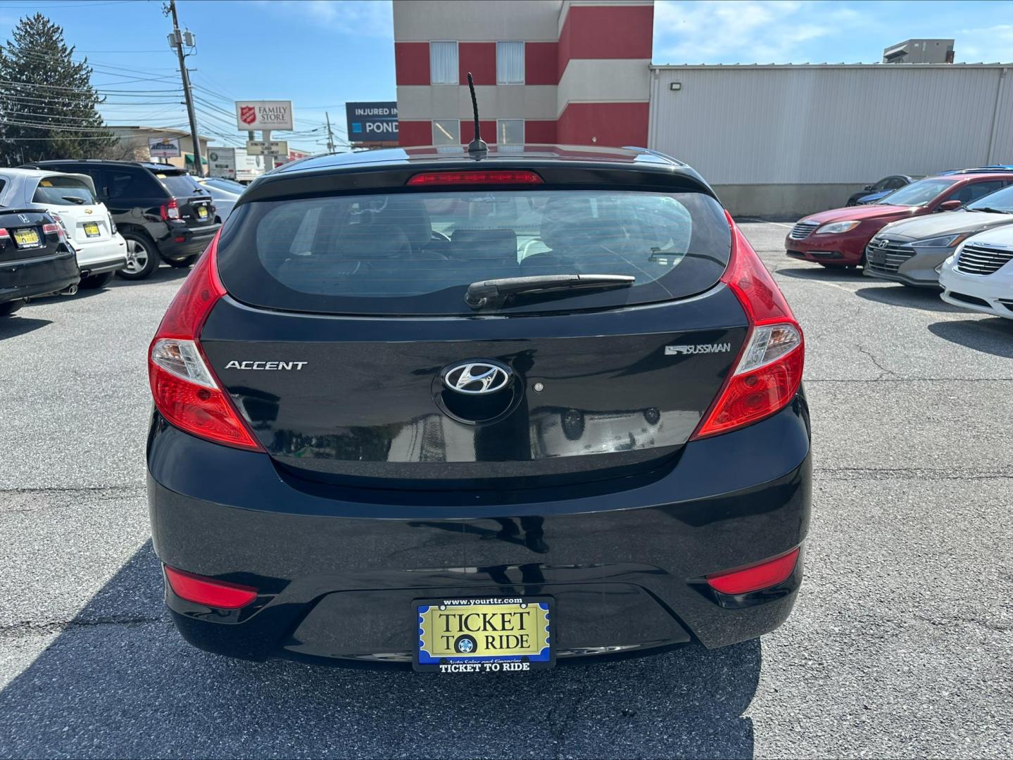 2017 BLACK Hyundai Accent SE 5-Door 6A (KMHCT5AE1HU) with an 1.6L L4 DOHC 16V engine, 6A transmission, located at 1254 Manheim Pike, Lancaster, PA, 17601, (717) 393-9133, 40.062870, -76.323273 - Photo#5
