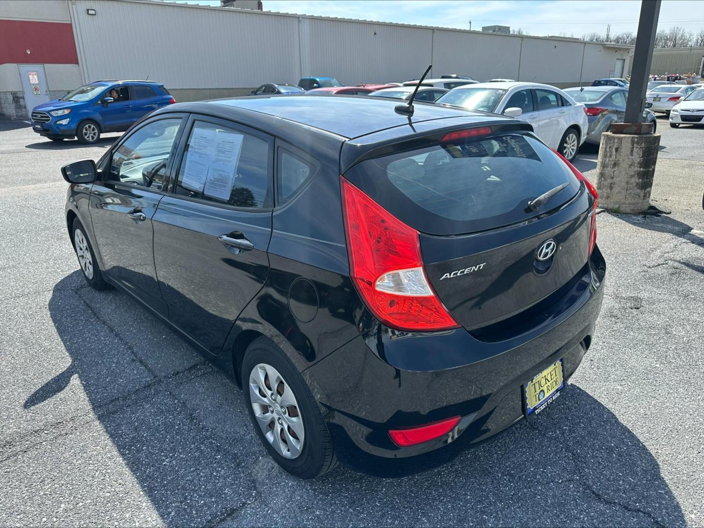 2017 BLACK Hyundai Accent SE 5-Door 6A (KMHCT5AE1HU) with an 1.6L L4 DOHC 16V engine, 6A transmission, located at 1254 Manheim Pike, Lancaster, PA, 17601, (717) 393-9133, 40.062870, -76.323273 - Photo#6