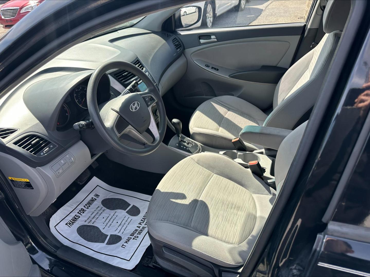 2017 BLACK Hyundai Accent SE 5-Door 6A (KMHCT5AE1HU) with an 1.6L L4 DOHC 16V engine, 6A transmission, located at 1254 Manheim Pike, Lancaster, PA, 17601, (717) 393-9133, 40.062870, -76.323273 - Photo#8