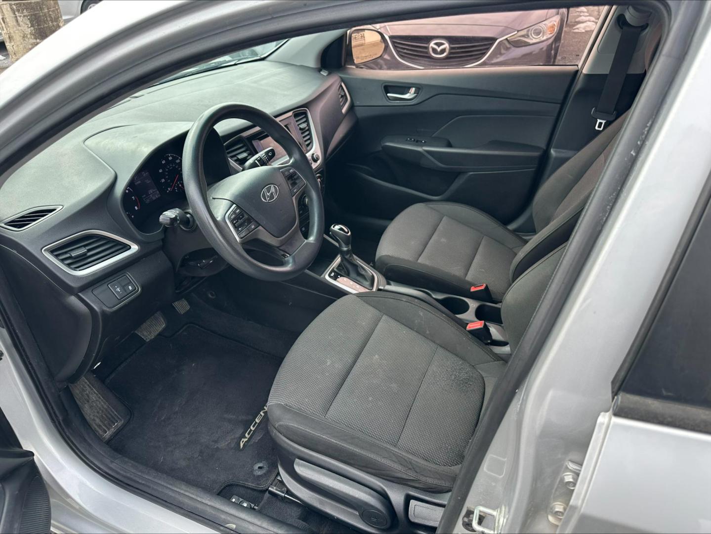 2019 GREY Hyundai Accent SE 4-Door 6A (3KPC24A38KE) with an 1.6L L4 DOHC 16V engine, 6A transmission, located at 1254 Manheim Pike, Lancaster, PA, 17601, (717) 393-9133, 40.062870, -76.323273 - Photo#8