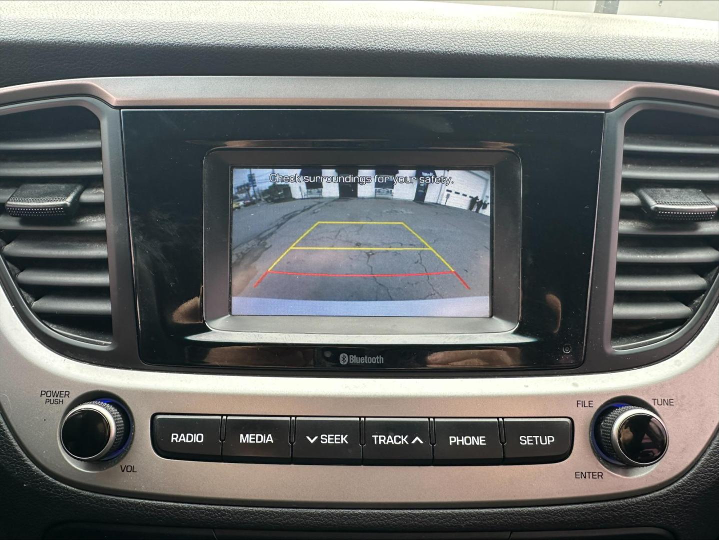 2019 GREY Hyundai Accent SE 4-Door 6A (3KPC24A38KE) with an 1.6L L4 DOHC 16V engine, 6A transmission, located at 1254 Manheim Pike, Lancaster, PA, 17601, (717) 393-9133, 40.062870, -76.323273 - Photo#16