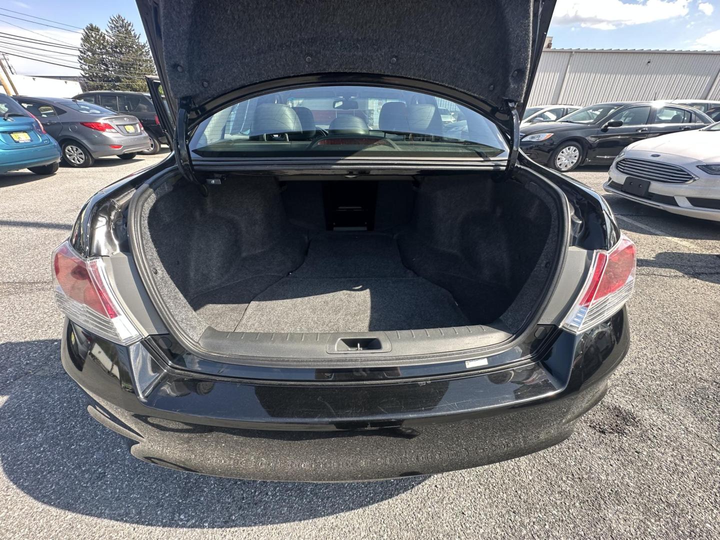 2012 BLACK Honda Accord EX-L V6 Sedan AT (1HGCP3F88CA) with an 3.5L V6 SOHC 24V engine, 5-Speed Automatic transmission, located at 1254 Manheim Pike, Lancaster, PA, 17601, (717) 393-9133, 40.062870, -76.323273 - Photo#10