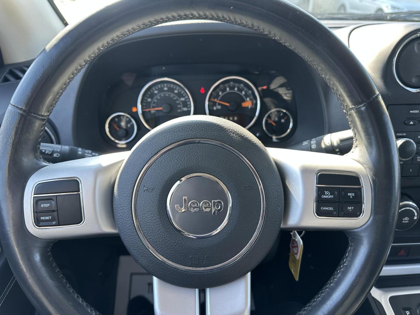 2015 BLACK Jeep Compass Latitude 4WD (1C4NJDEBXFD) with an 2.4L L4 DOHC 16V engine, Continuously Variable Transmission transmission, located at 1254 Manheim Pike, Lancaster, PA, 17601, (717) 393-9133, 40.062870, -76.323273- Photo#9