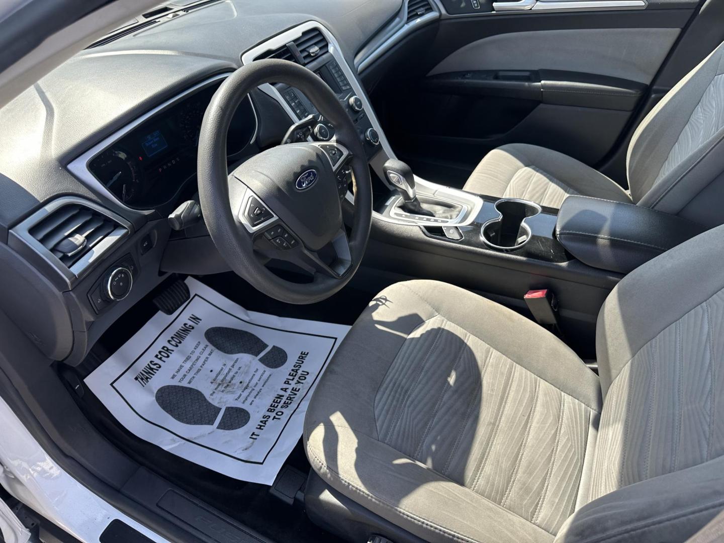 2016 WHITE Ford Fusion S (1FA6P0G75G5) with an 2.5L L4 DOHC 16V engine, 6-Speed Automatic transmission, located at 1254 Manheim Pike, Lancaster, PA, 17601, (717) 393-9133, 40.062870, -76.323273 - Photo#10